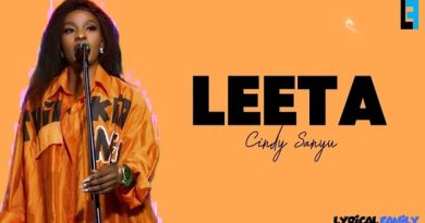 Cindy Sanyu - LEETA AUDIO IMAGE