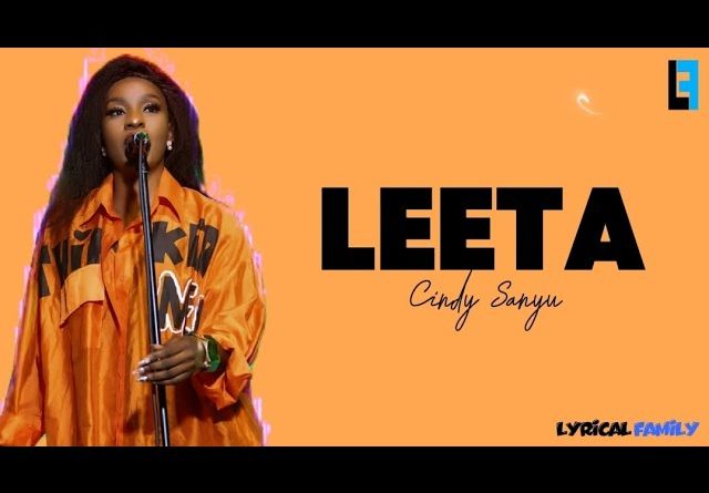 Cindy Sanyu - LEETA AUDIO IMAGE