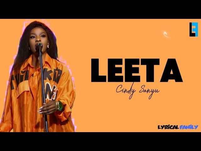 Cindy Sanyu – LEETA | AUDIO