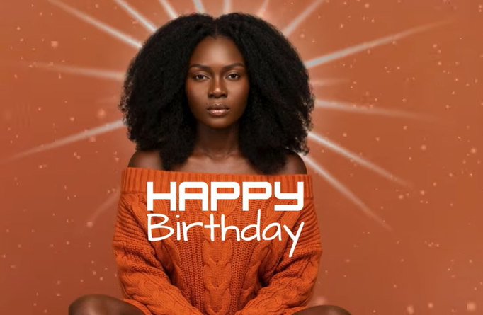 Nyota ndogo - HAPPY BIRTHDAY IMAGE