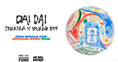 Shakira ft Burna Boy - DAI DAI(World Cup Song) AUDIO image