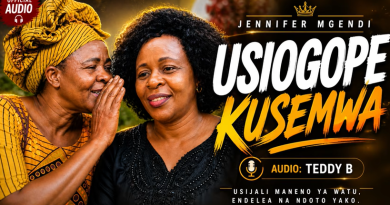 Jennifer Mgendi - USIOGOPE KUSEMWA AUDIO image
