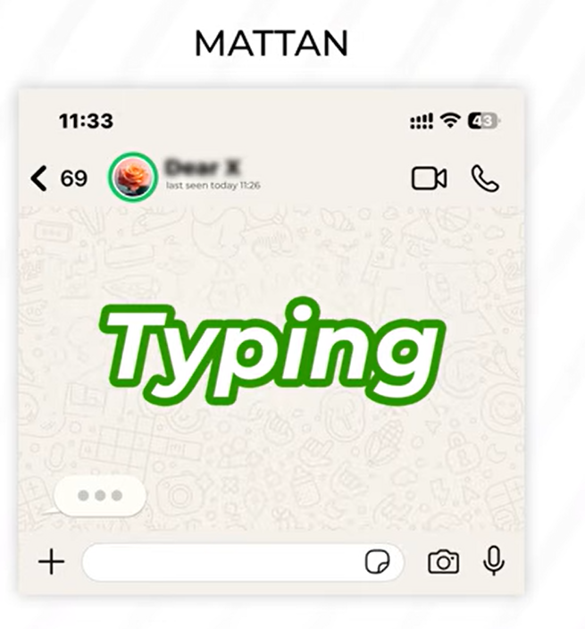 Mattan – TYPING | AUDIO