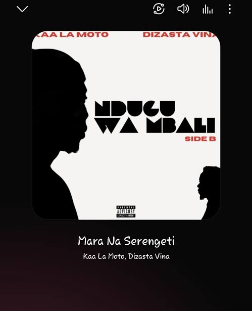 Kaa La Moto ft Dizasta Vina – MARA NA SERENGETI | AUDIO