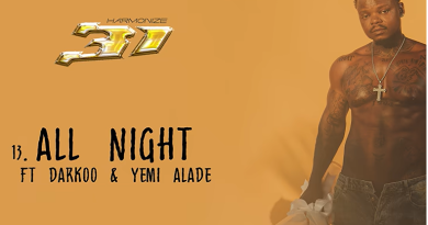 Harmonize ft Darkoo,Yemi Alade - ALL NIGHT
